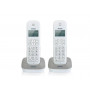 TELEFONO CORDLESS GALA TWIN BIANCO/GRIGIO (Brondi)