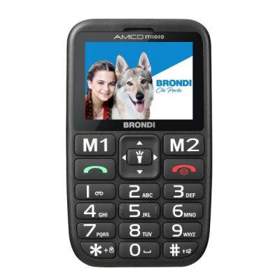 CELLULARE STILOSO DUAL SIM NERO (Brondi)