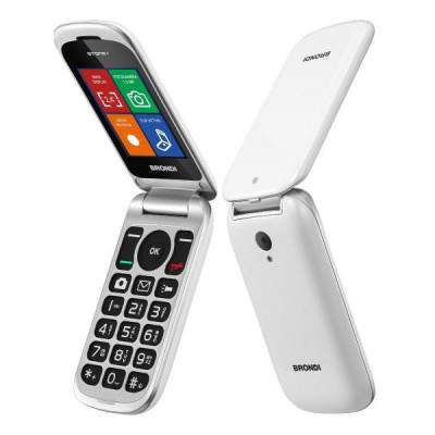 CELLULARE STONE+ DUAL SIM BIANCO (Brondi)