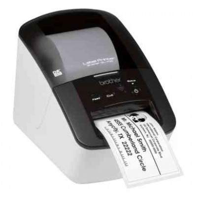Brother QL-700 stampante per etichette (CD) Termica diretta 300 x 300 DPI 150 mm/s DK