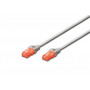 CAVO DI RETE DRITTO NON SCHERMATO CAT.6E 5 MT GRIGIO (DK1614050) (Digitus)