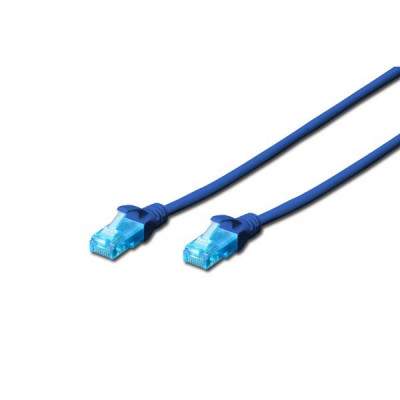 CAVO DI RETE DRITTO NON SCHERMATO CAT.5E 5 MT BLU (DK1512050B) (Digitus)