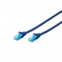 CAVO DI RETE DRITTO NON SCHERMATO CAT.5E 5 MT BLU (DK1512050B) (Digitus)