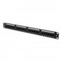 PANNELLO PATCH 24 PORTE RJ45 1U UTP CAT. 6(DN91624U) (Digitus)