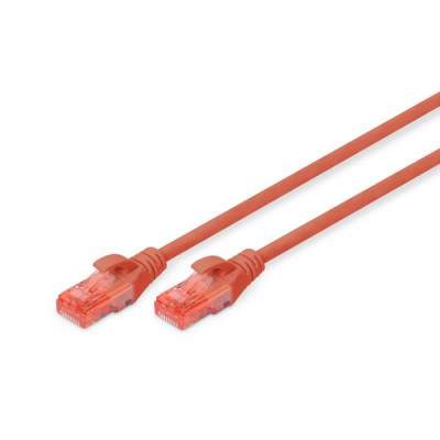 CAVO DI RETE CAT.6E 1MT ROSSO (DK1617010R) (Digitus)