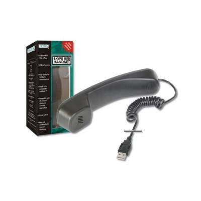 CORNETTA TELEFONICA USB X USO VOIP E SKYPE (DA-70772) (Digitus)