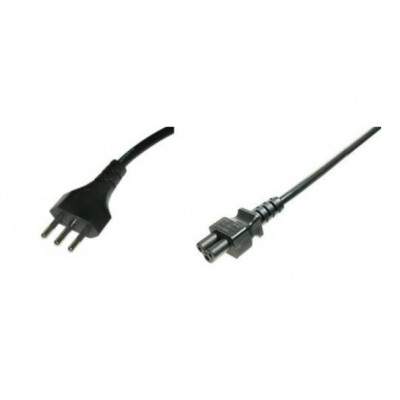 CAVO ALIMENTATORE TRIPOLARE SPINA ITA 10A 1MT (LKC510) (Digitus)