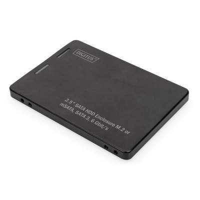 BOX ESTERNO PER HD 2,5" / M.2 / MSATA (DA71118) NERO (Digitus)
