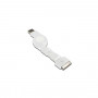 CAVO DOCK 3 IN 1 RETRAIBILE USB 2.0 + CONNETTORI 30PIN MICRO USB E MINI USB (Digitus)