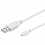 CAVO USB A MICRO USB 30 CM BIANCO (E10335) (Digitus)