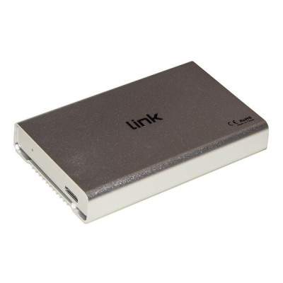 BOX ESTERNO PER HD 2,5" SATA USB 3.0 FINO A 12.5MM (LKLOD254) SILVER (Digitus)