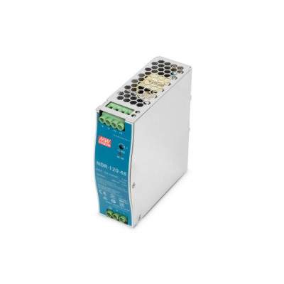 ALIMENTATORE INDUSTRIALE 48 VOLT CC - 120 WATT - GUIDA DIN (DNPWR12048) (Digitus)