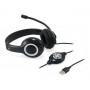 Cuffie Microfono Cchatstaru2B Stereo Usb Nero