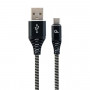 CAVO DATI E RICARICA CC-USB2B-AMCM-1M-BW USB TYPE-C 1M NERO/BIANCO (Gembird)