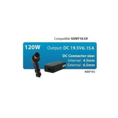 ALIMENTATORE PER NOTEBOOK 120W (NBP45) PER SONY (Hantol)