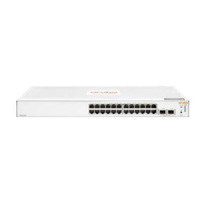 SWITCH RETE 24 PORTE ENTERPRISE ARUBA INSTANT ON 1830 24G 2SFP GESTITO L2 GIGABIT ETHERNET (10/100/1000) 1U (Hp)