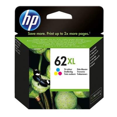 HP Cartuccia originale inchiostro tricromia ad alta capacità 62XL