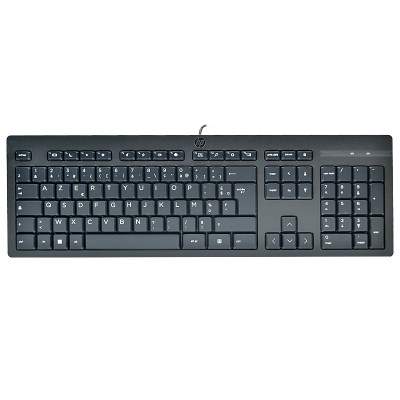 TASTIERA 125 TPA-P001K - LAYOUT FRANCESE AZERTY - NERA USB (M27527-051) (Hp)