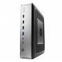 HP t730 2,7 GHz Windows 10 IoT Enterprise 1,8 kg Nero, Argento RX-427BB