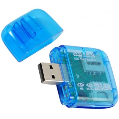 LETTORE MULTICARD CR615 USB 2.0 SD/MMC/MS (30791)