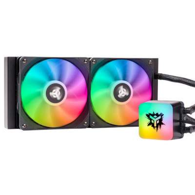 itek SKETLIQ 240 ARGB Processore Kit di raffreddamento a liquido 12 cm Nero