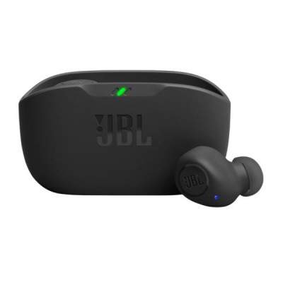 AURICOLARI BLUETOOTH WAVE BUDS + CUSTODIA RICARICA - COLORE NERO (Jbl)