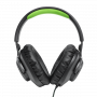 CUFFIA GAMING CON MICROFONO QUANTUM 100X (JBLQ100XBLKGRN) (Jbl)