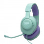 CUFFIA GAMING CON MICROFONO QUANTUM 100M2 CIANO (JBLQTUM100M2CYN) (Jbl)