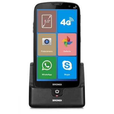 Smartphone Amico Smartphone Xs 4G 8Gb Nero Dual Sim