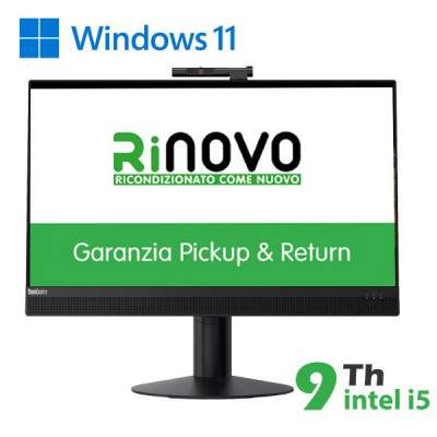 PC M920Z ALL IN ONE INTEL CORE I5-9 GEN 16GB 512GB SSD 21.5" WINDOWS 11 PRO - RICONDIZIONATO - GAR. 12 MESI (RN89534111) (Lenov