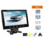 MONITOR TFT LED 10.1" CON TELECOMANDO - INGRESSO VIDEO - RCA - VIDEOSORVEGLIANZA (Leovin)