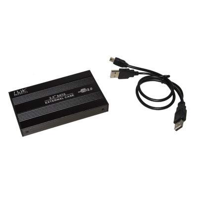 BOX ESTERNO PER HD 2,5" SATA USB 2.0 (LKBOX252) NERO (Link)