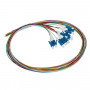 SET 12 CAVI PIGTAIL FIBRA OTTICA COLORATI CONNETTORI LC SINGLEMODE SIMPLEX 2 MT (LKLC12PTS) (Link)