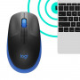 MOUSE WIRELESS M190 EMEA BLUE (910-005907) BLU (Logitech)