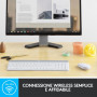 KIT MK470 TASTIERA + MOUSE NANO WIRELESS COMBO BIANCO (920-009197) (Logitech)