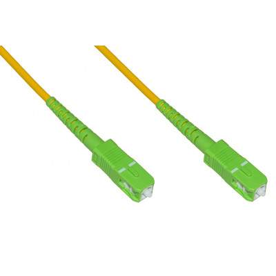 CAVO FIBRA OTTICA APC SC A APC SC SINGLEMODE SIMPLEX MT.3 (LKSCSCAPCS3) (Link)