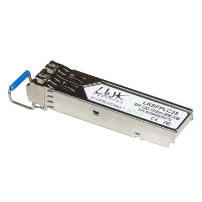 MODULO MINIGBIC (SFP) SINGLEMODE LC DUPLEX 1310NM 20 KM (LKSFPLC25) (Link)