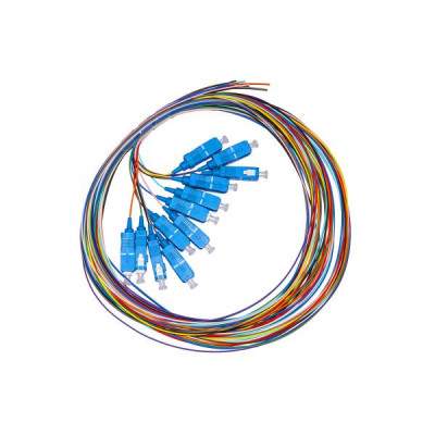 SET 12 CAVI PIGTAIL FIBRA OTTICA COLORATI CONNETTORI SC SINGLEMODE SIMPLEX MT 2 (LKSC12PTS) (Link)