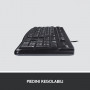 TASTIERA K120 USB BLACK (Logitech)