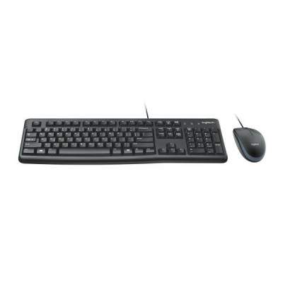 KIT MK120 TASTIERA + MOUSE NERA (Logitech)