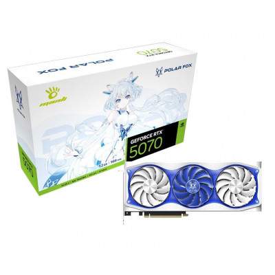 SCHEDA VIDEO GEFORCE RTX 5070 OC POLAR FOX 12 GB (M-N507PO/D712G-M3633) (Manli)