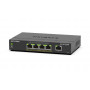 NETGEAR 5-Port Gigabit Ethernet High-Power PoE+ Plus Switch (GS305EPP) Gestito L2/L3 Gigabit Ethernet (10/100/1000) Supporto