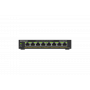 NETGEAR 8-Port Gigabit Ethernet High-Power PoE+ Plus Switch (GS308EPP) Gestito L2/L3 Gigabit Ethernet (10/100/1000) Supporto