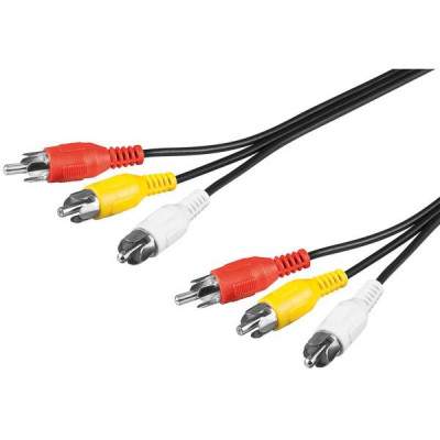 CAVO RCA 3 PLUG 3XRCA/3XRCA 3 MT (E10110) (No Brand)