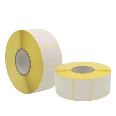 ROTOLO DA 1100 ETICHETTE TERMICHE ADESIVE 40X30MM. ANIMA 25MM (No Brand)