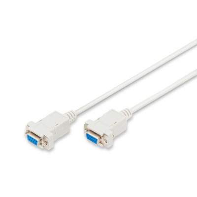 CAVO SERIALE NULL MODEM 9 POLI SUB-D F/F 2MT (LP120) (No Brand)