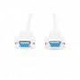 CAVO SERIALE NULL MODEM 9 POLI SUB-D F/F 2MT (LP120) (No Brand)
