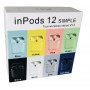 AURICOLARI BLUETOOTH WIRELESS INPODS 12 - COLORE NERO (No Brand)