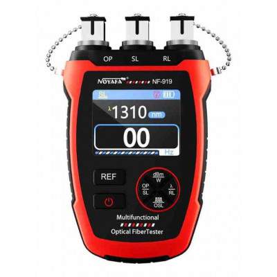 TESTER NF-919 MISURATORE DI POTENZA OTTICA PORTATILE E LOCALIZZATORE DI GUASTI VISIVI (Noyafa)