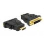 ADATTATORE SPINA HDMI (19PIN) A PRESA DVI-D DUAL LINK (24+5) DORATO (Propart)